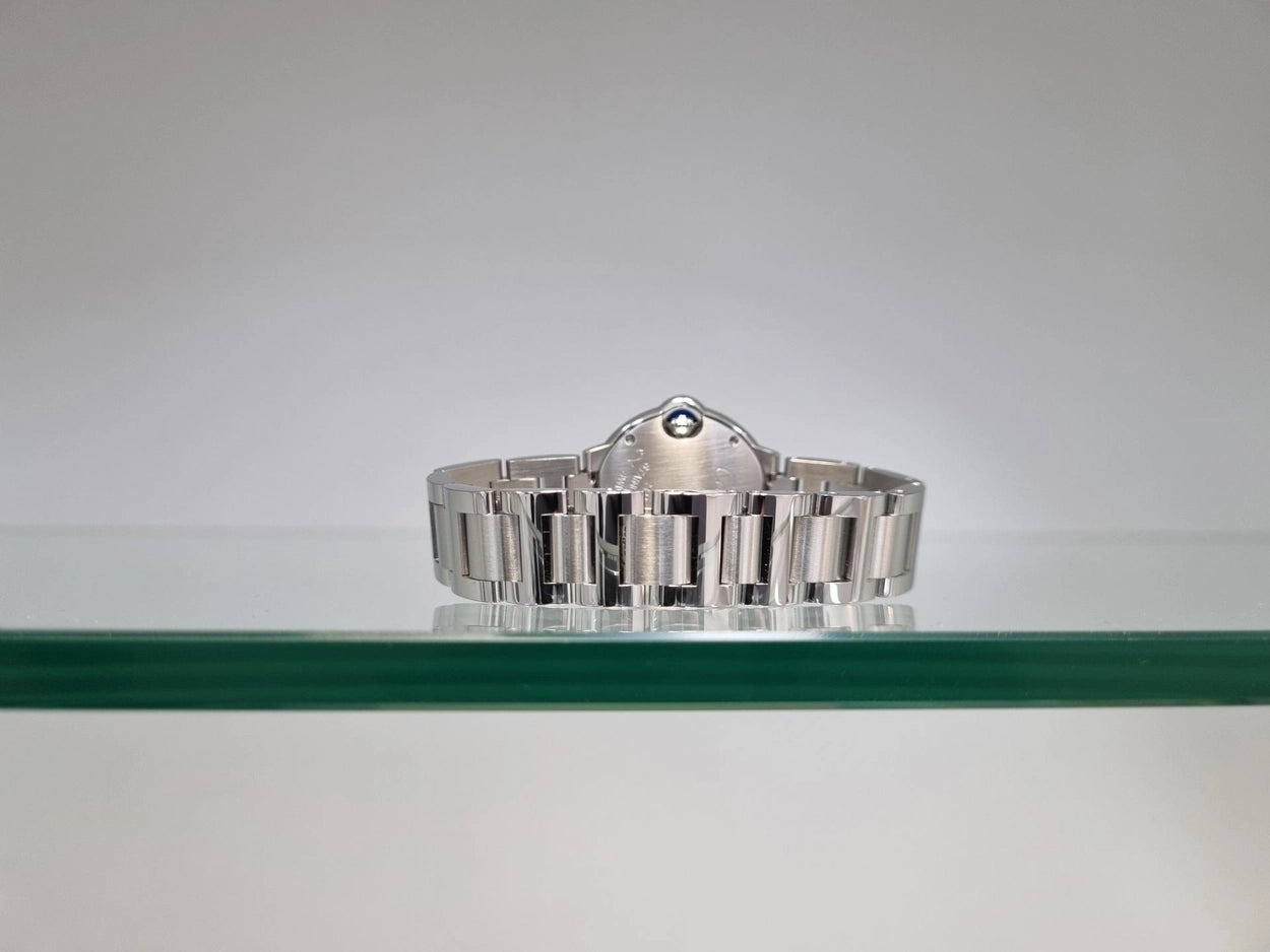[빈티지/매장즉시발송] Cartier Ballon Bleu 발롱블루 (28mm | 스틸 | 11 다이아 인덱스)