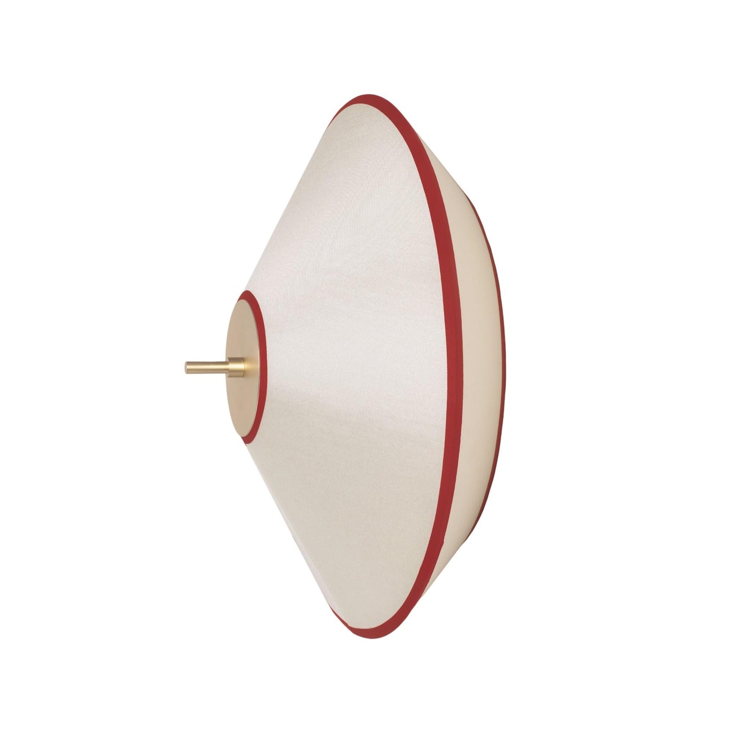 Edgeform Tafta Wall/ Ceiling Light Ø40 Red/Off-White