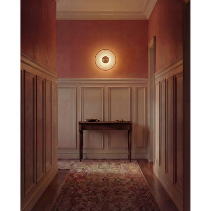 Edgeform Tafta Wall/ Ceiling Light Ø40 Red/Off-White