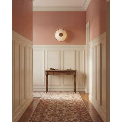 Edgeform Tafta Wall/ Ceiling Light Ø40 Red/Off-White
