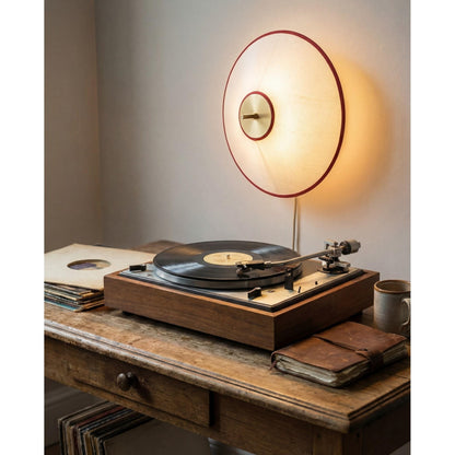 Edgeform Tafta Wall/ Ceiling Light Ø40 Red/Off-White