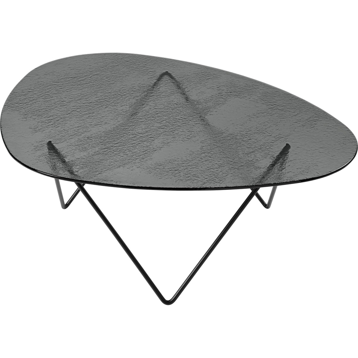 Pedrera Coffee Table Chrome/Smoke/Glass