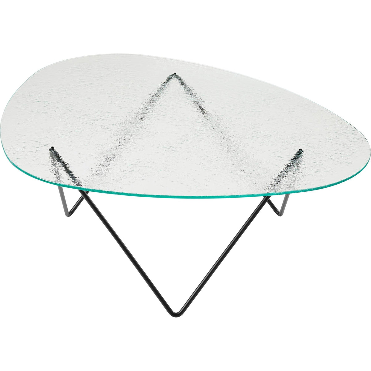 Pedrera Coffee Table Brass Semi Matt/ Bronze/ Glass