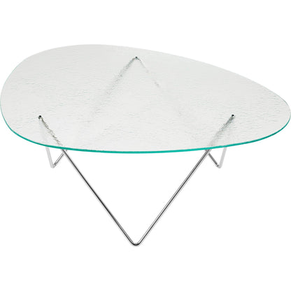 Pedrera Coffee Table Chrome/ Bronze/ Glass