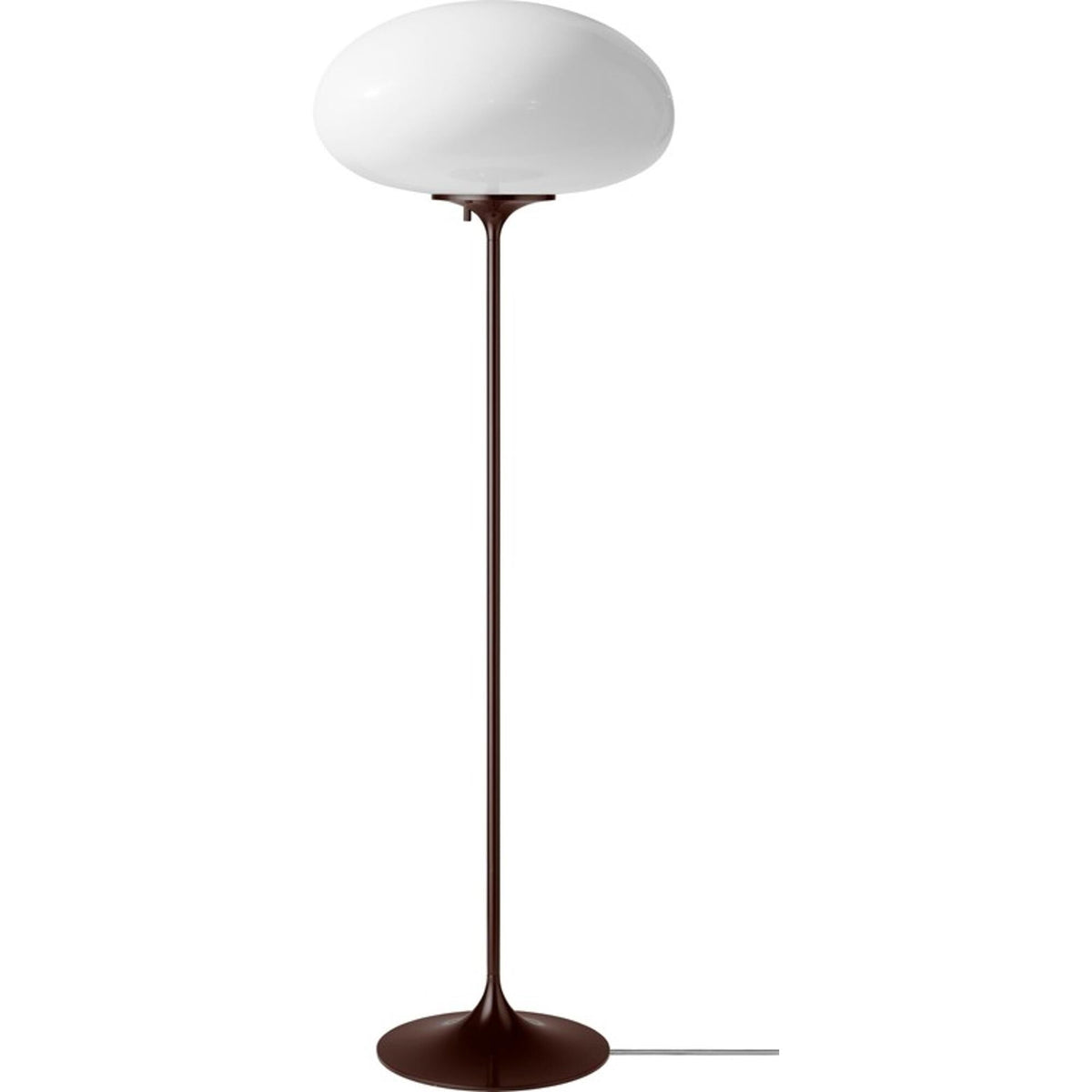 Stemlite Floor Lamp H110 Black Red/Opal