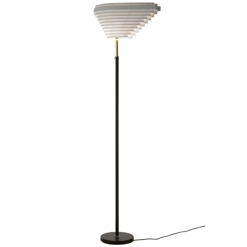 Aalto floor lamp A805 by Artek #polished brass  #