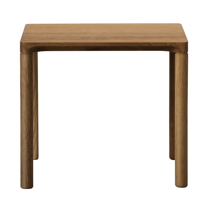 Piloti coffee table by Fredericia #39 x 31 cm, smoked oak #