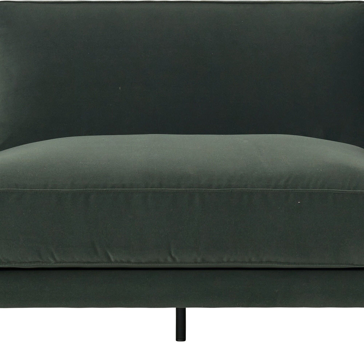Flaneur 3-Seater Sofa Black/ Asator 0984