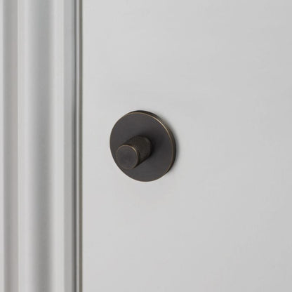 Buster + Punch Thumbturn Lock (Black, Linear) - Second Chance