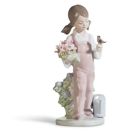Spring Girl Figurine by Lladró