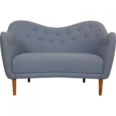 4600 Sofa in Blue Fabric by Finn Juhl-MTD-2017025