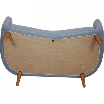 4600 Sofa in Blue Fabric by Finn Juhl-MTD-2017025