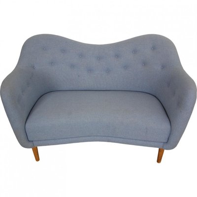 4600 Sofa in Blue Fabric by Finn Juhl-MTD-2017025