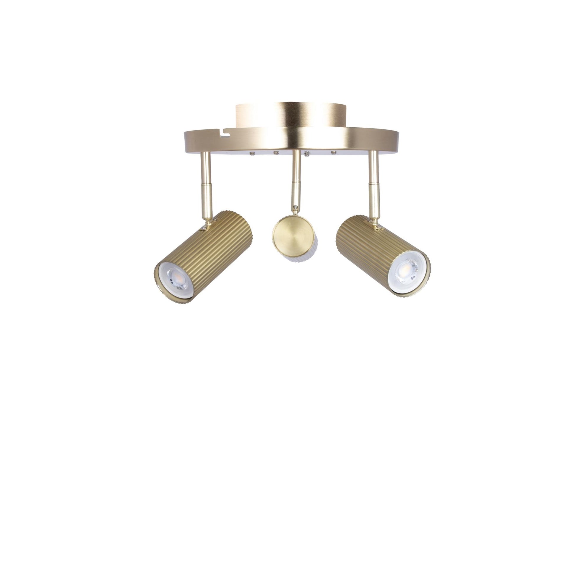 Hubble 3 Ceiling Light by Globen Lighting #Brushed Brass