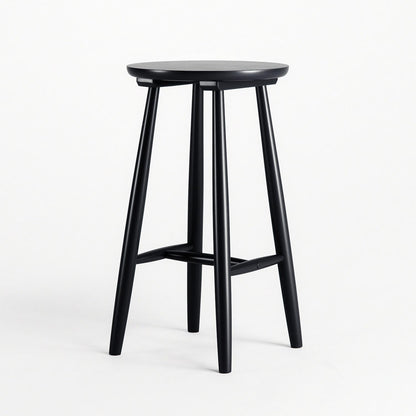 Department Wood H23 Bar Stool Black