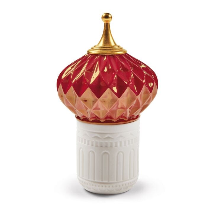 Purple Spire Candle 1001 Lights by Lladró #Night approaches Scent