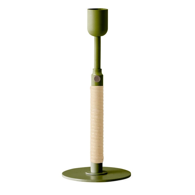 Duca candle holder by Audo Copenhagen #olive #
