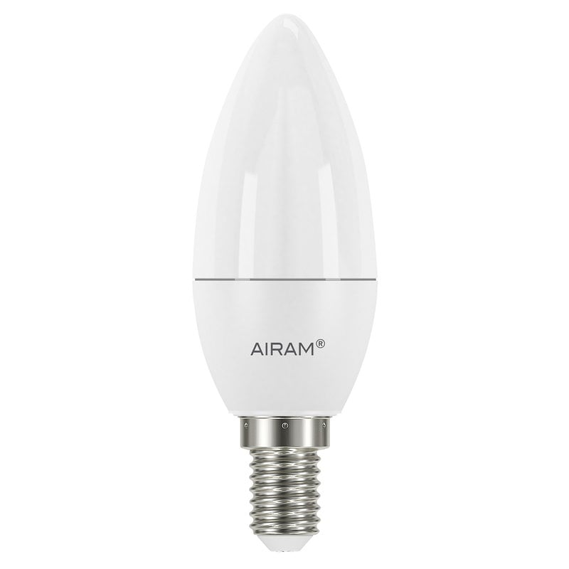 LED candle bulb 4,9W E14 470lm by Airam #dimmable #