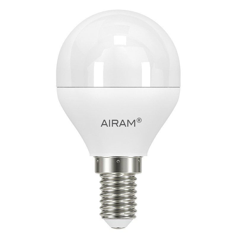 LED compact bulb 4,5W E14 470lm by Airam #dimmable #