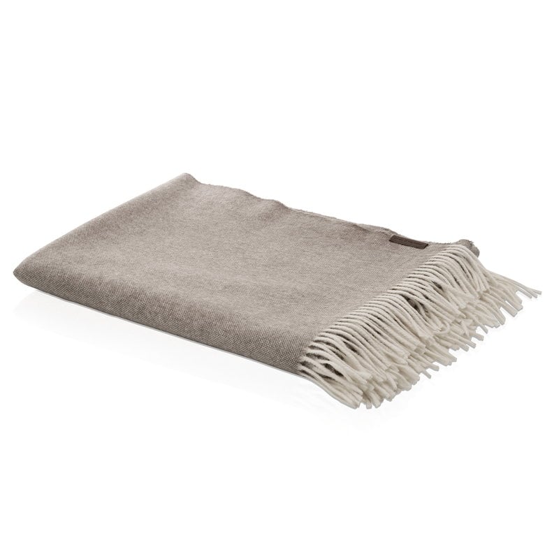 FH cashmere throw by Fritz Hansen #beige #