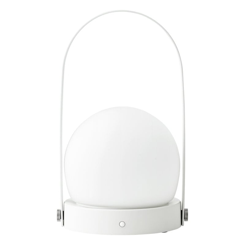 Carrie portable table lamp by Audo Copenhagen #outdoor, white #