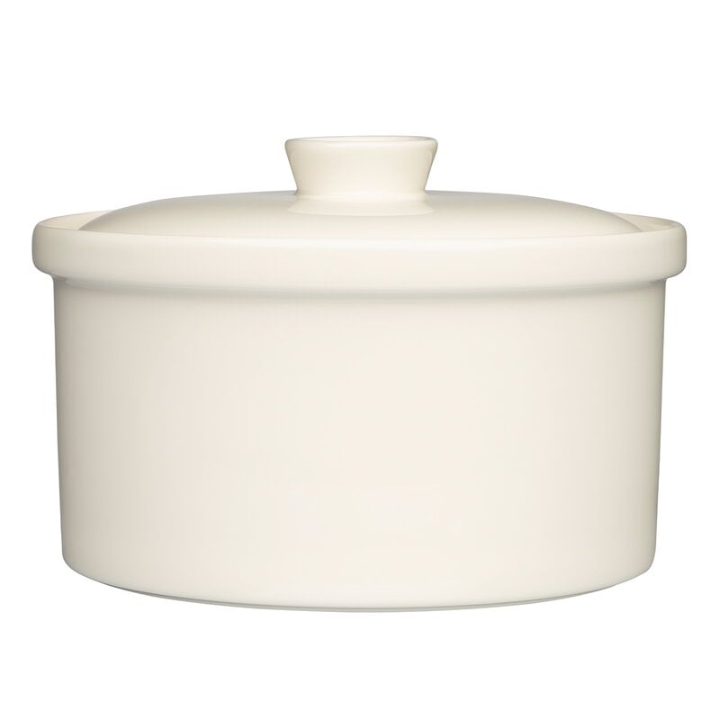 Teema pot with lid by Iittala #2,3 L, white #