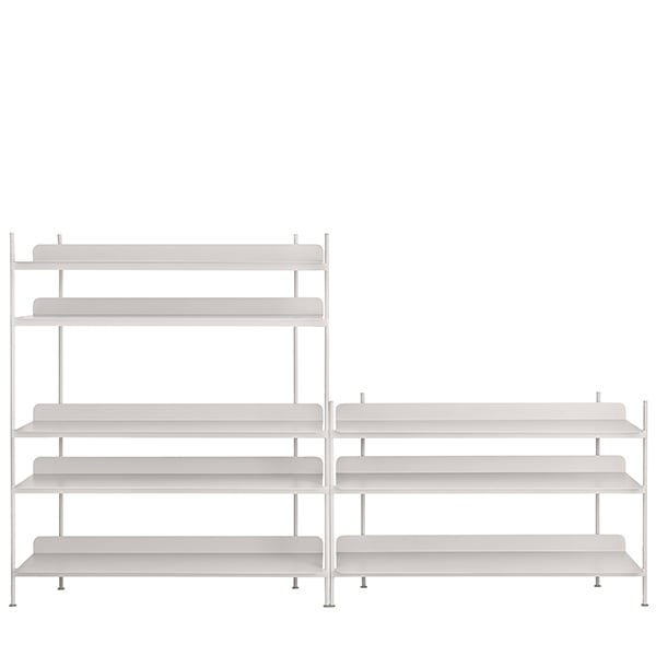 Compile shelf by Muuto #Configuration 7, grey #