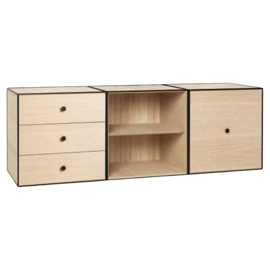 49 Oak Frame Box Trio by Lassen