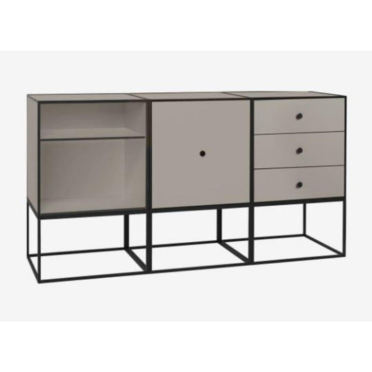 49 Sand Frame Sideboard Trio by Lassen