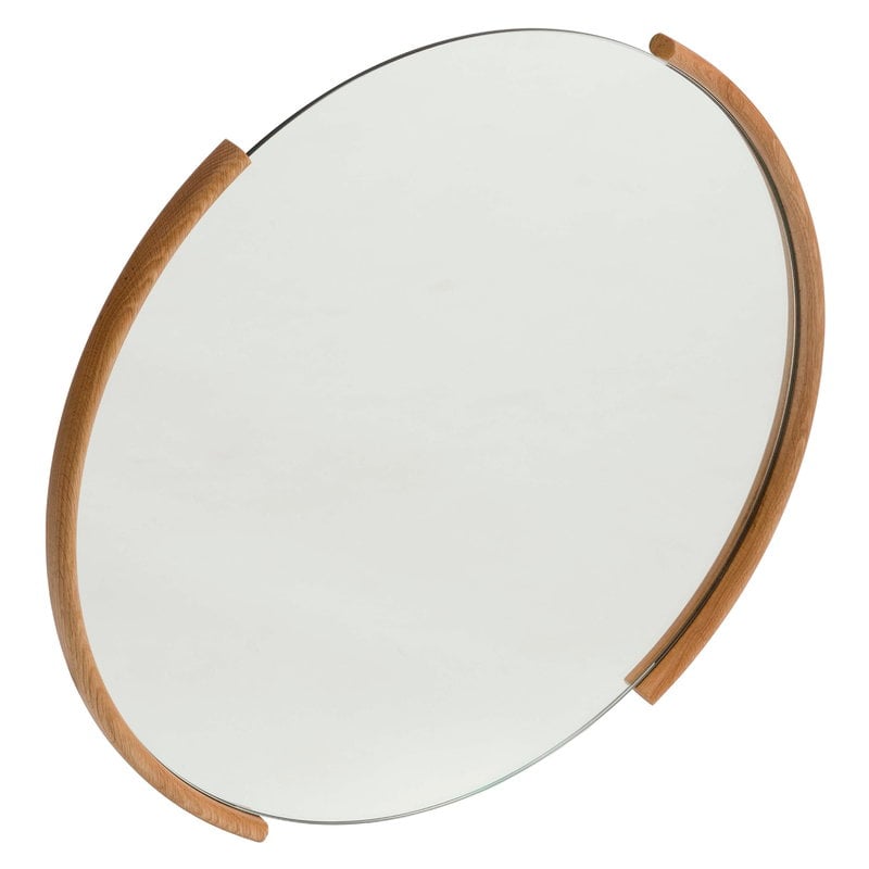 Split mirror by Ariake #large, oak #