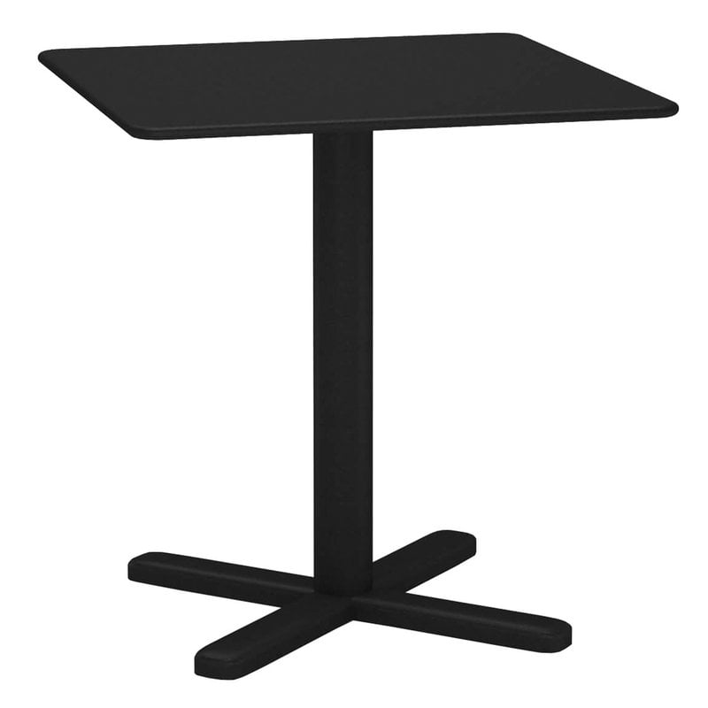 Darwin table 70 x 70 cm by Emu #black #