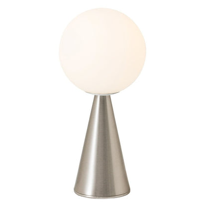 Bilia Mini table lamp by FontanaArte #nickel #