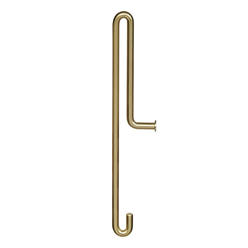 Wall hook by Moebe #large, matt gold #