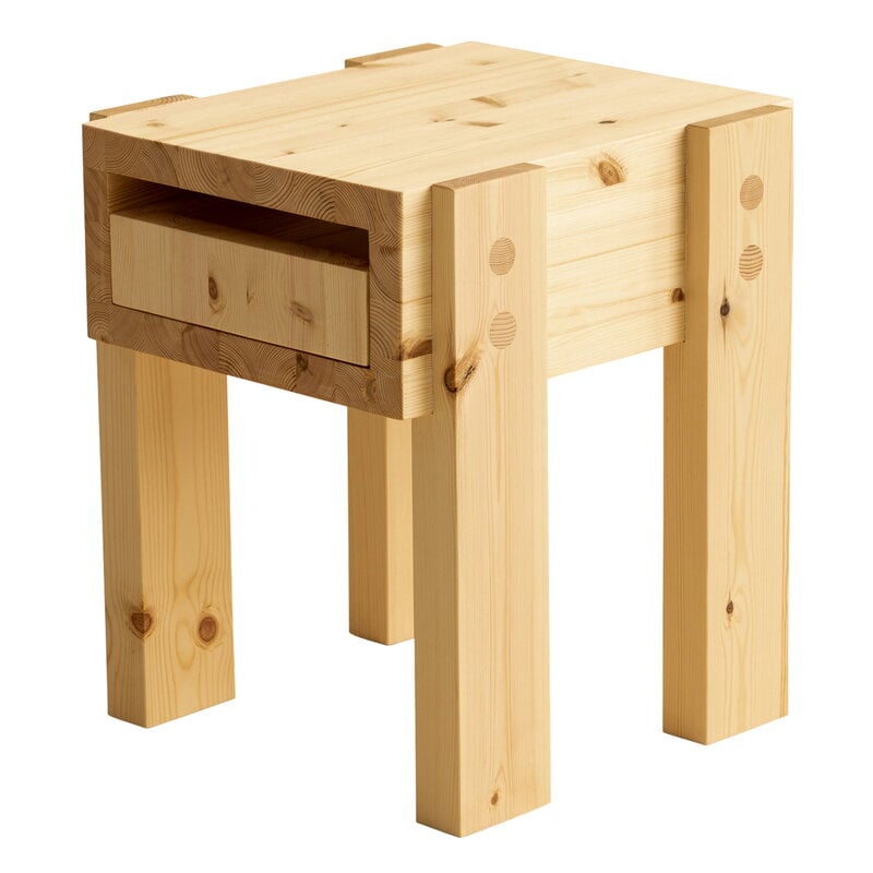 003 Stilts side table by Vaarnii #pine #