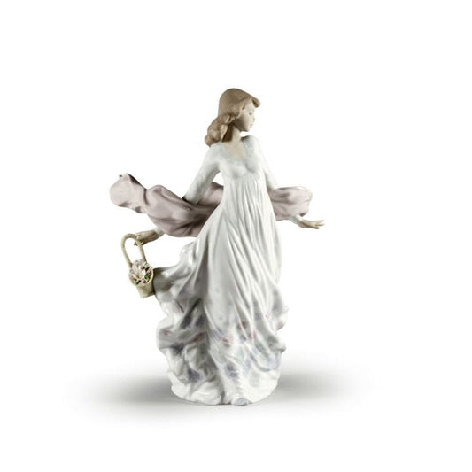 Spring Splendor Woman Figurine by Lladró
