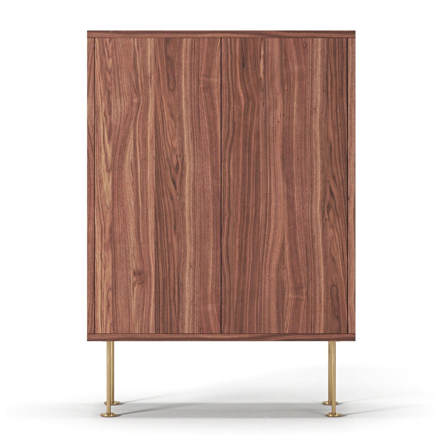 Decotique Vogue 64 Cabinet Walnut/Brass