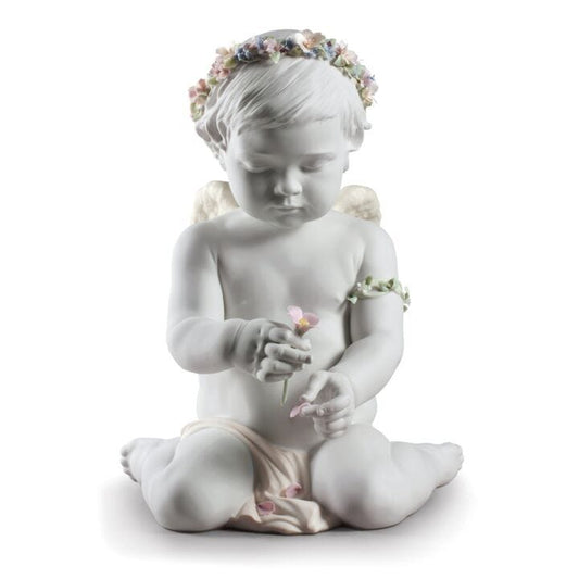Cherub of Our Love Angel Figurine by Lladró
