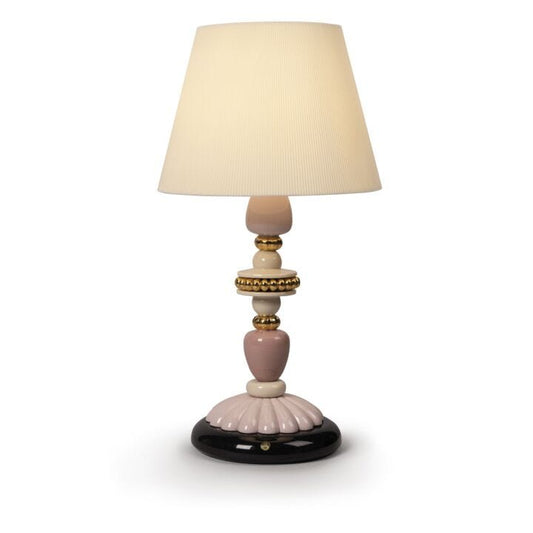 Firefly Table Lamp by Lladró #Pink andGolden Luster