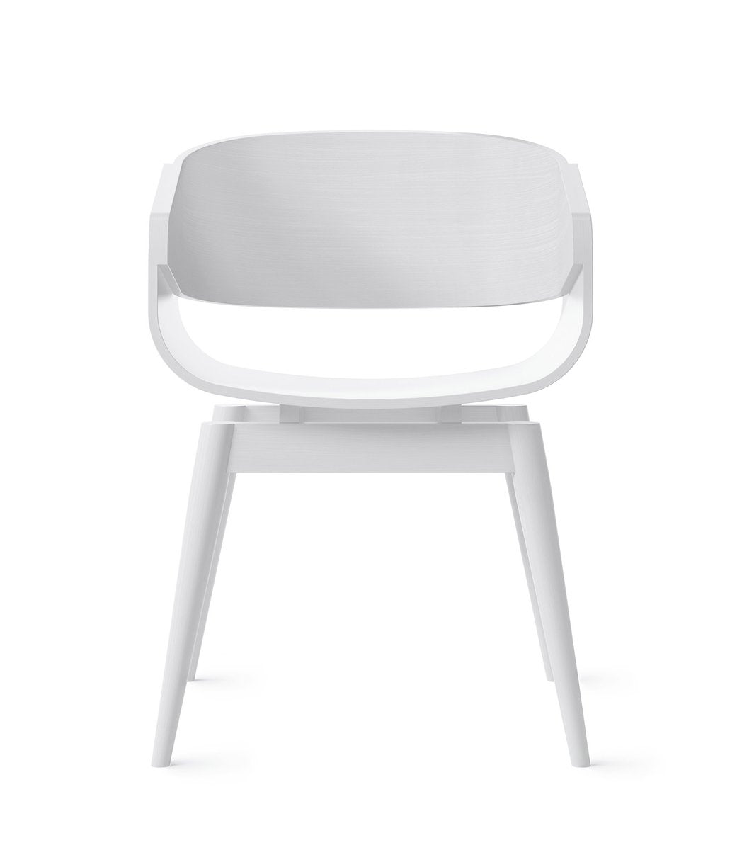 4th Armchair Color in White by Almost