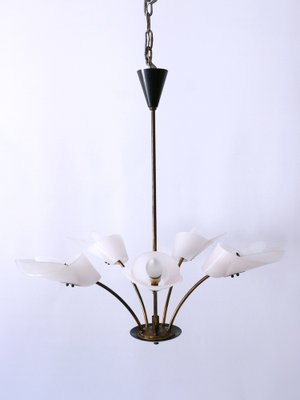 5-Armed Ceiling Lamp, Germany, 1950s-WPT-1405314