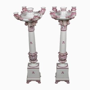 5-Light Caryatid Candelabras by Jacob Petit for Rihouet, Set of 2-QKG-1796931