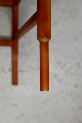 5 Wooden Chairs Flavored Base, Circa 1975., Set of 5-MAO-1251473