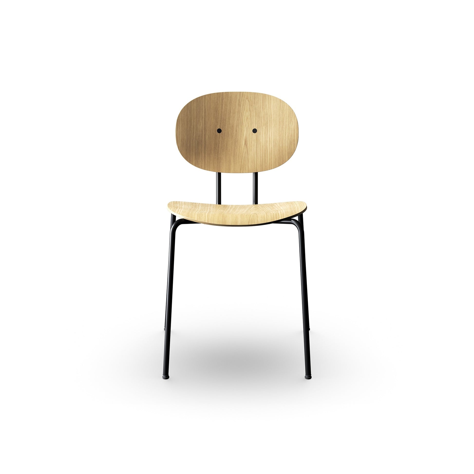 Piet Hein Dining Chair Black In Oak by Sibast Furniture #Black In Oak