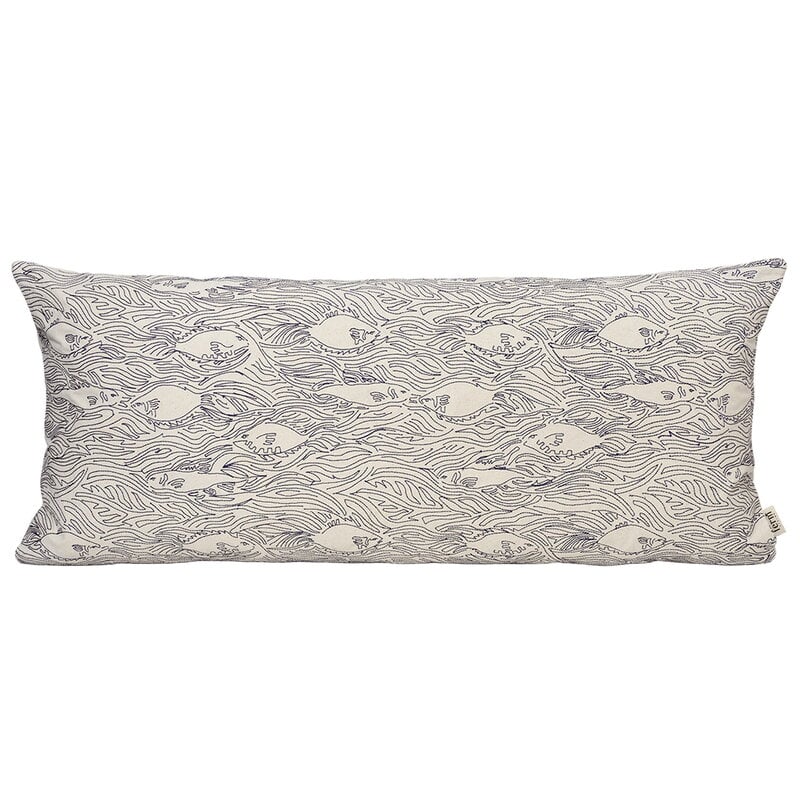 Stream cushion by ferm LIVING #long, off-white #