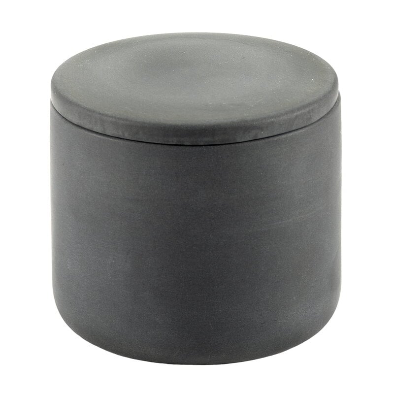 Cose container with lid by Serax #round, S, dark grey #