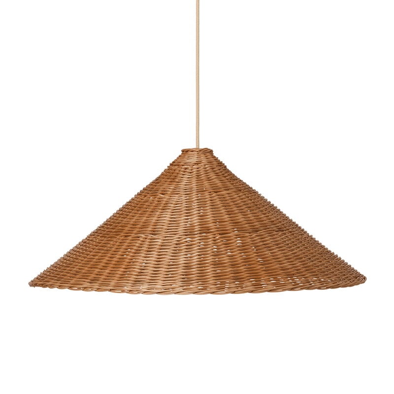 Dou lampshade 68 cm by ferm LIVING #natural #