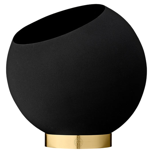 GLOBE Flower Pot Ø21 cm by AYTM #Black