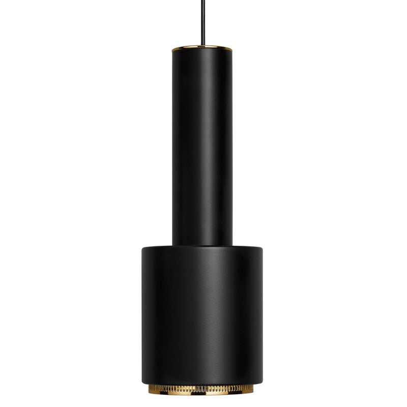 Aalto pendant lamp A110 "Hand Grenade" by Artek #black #