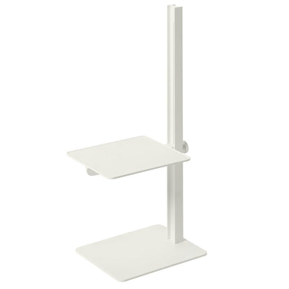Museum side table, white