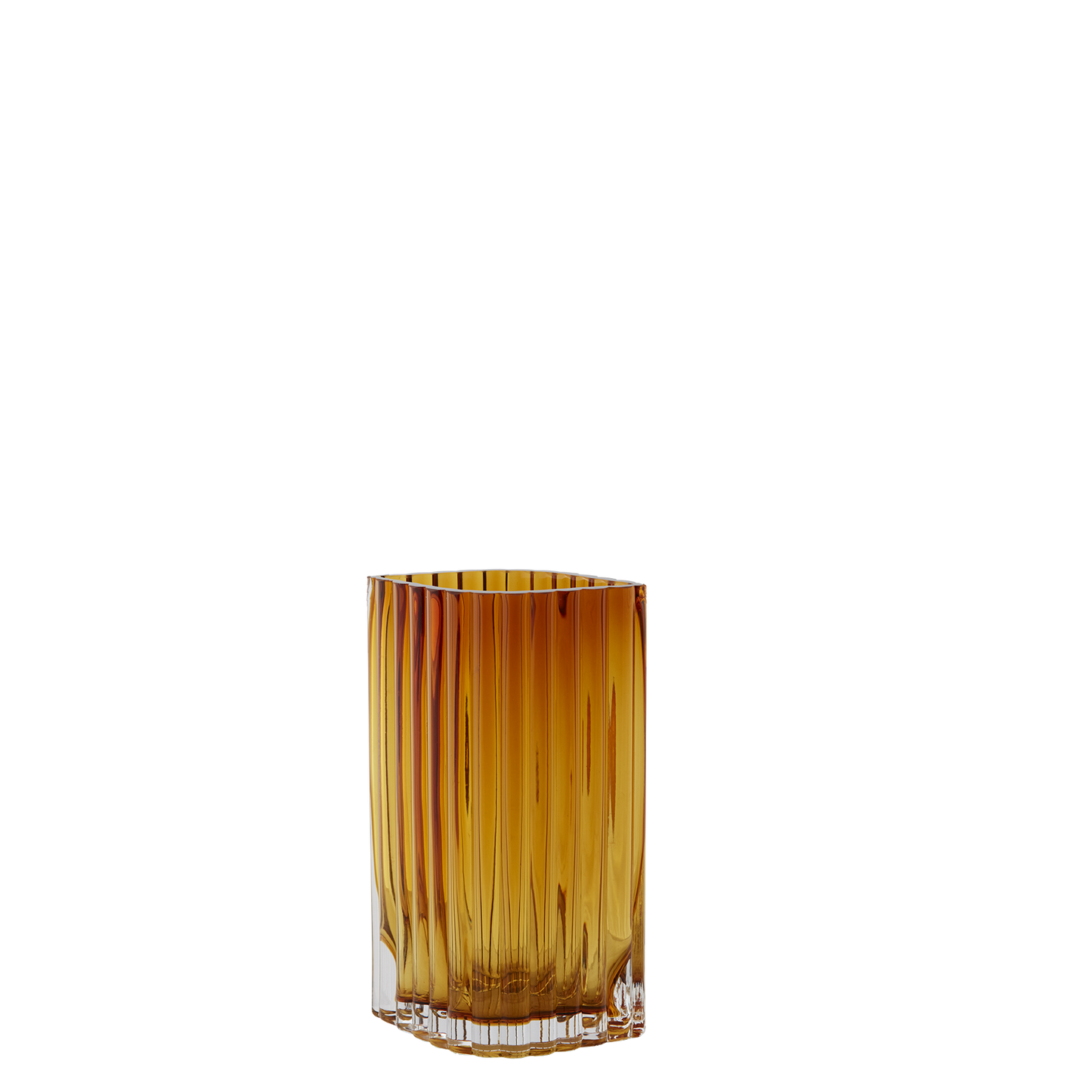 FOLIUM Vase 20 cm by AYTM #Amber